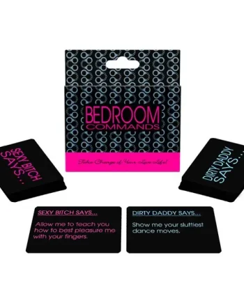 Bedroom Commands Card Game