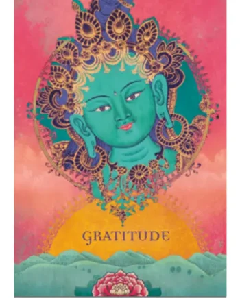 Green Tara Gratitude – Greeting Card