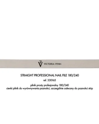 Victoria Vynn Nail File STRAIGHT PROFESSIONAL 180/240