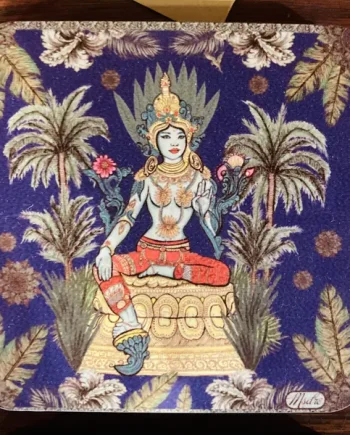 Ms Dre – Green Tara Coaster