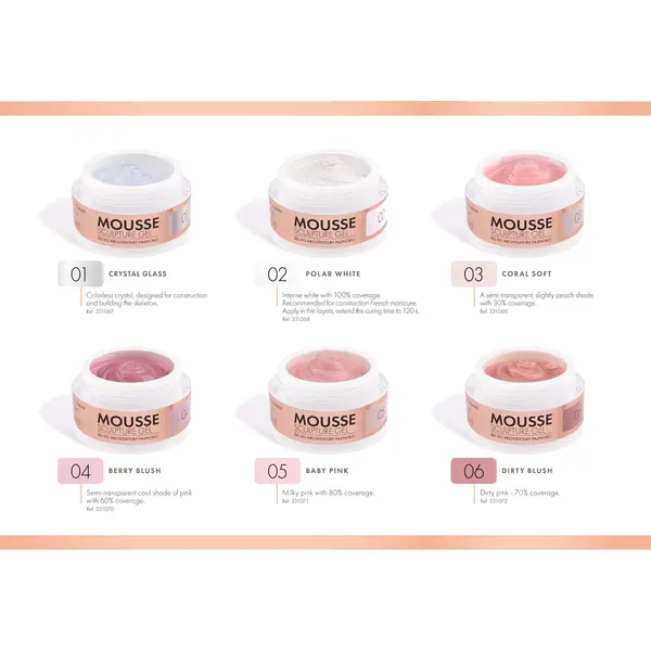 Victoria Vynn MOUSSE SCULPTURE GEL Coral Soft 03 15ml exp. 03/2026