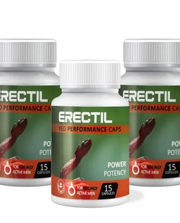 3 x Erectil 15 Capsules - Enhance Your Erection
