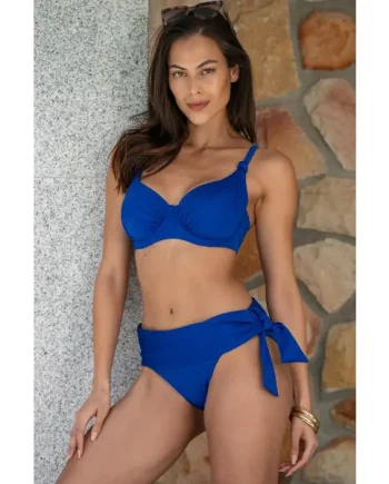 St Kitts Tie Fold Over Brief - Ultramarine