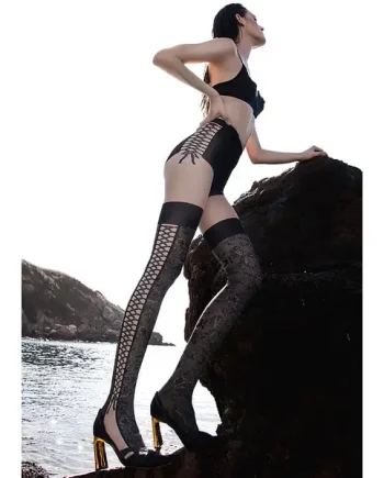 Trasparenze Wezen Over The Knee Tights