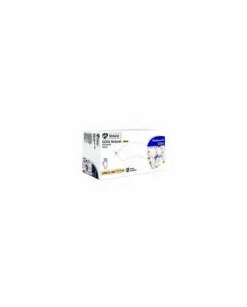 Shield Powder Free Latex Gloves - Box of 100