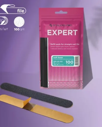 Staleks Pro REFFIL PADS for straight nails softed base 30pcs.