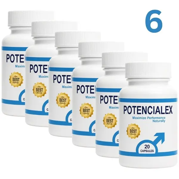 6 x Potencialex - Boost Your Sexual Performance and Stamina