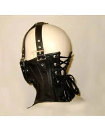 Leather Neck Corset HALS KORSETT Head Harness Binder