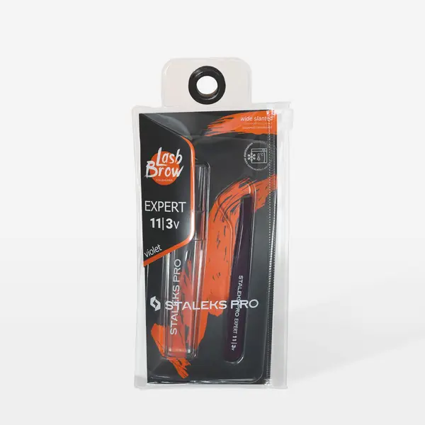 Staleks EYEBROW TWEEZERS EXPERT 11/3 violet