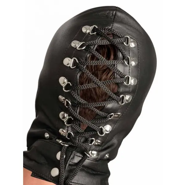Leather Fly Trap Mask