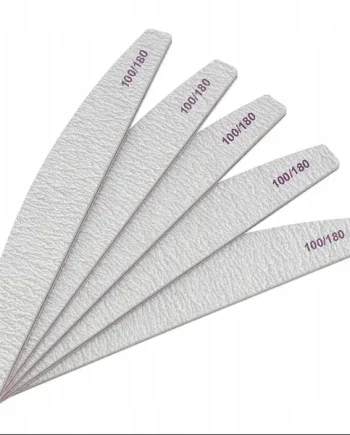 Professional Nail FILE Halfmoon 100/180