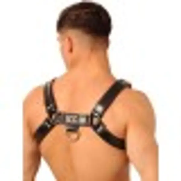 Fist Leather Chest Harness • Black