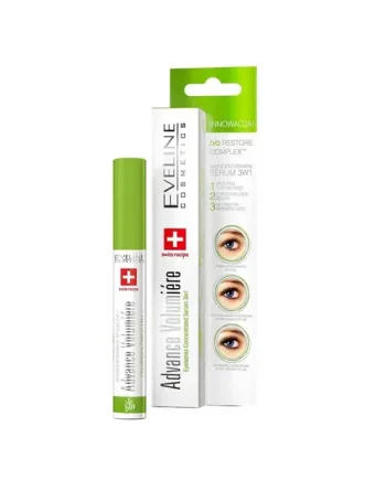 EVELINE 3in1 Advance Volumiere Concentrated Eyelash Serum Mascara Primer 10ml