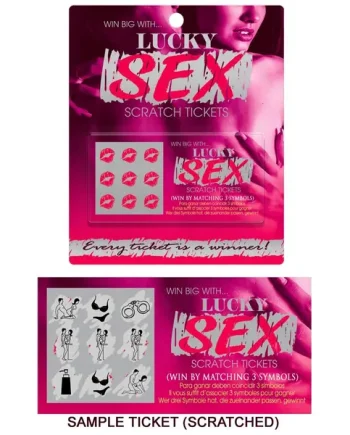 Lucky Sex Scratch Tickets