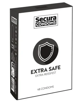 Secura Condoms 48 Pack Extra Safe