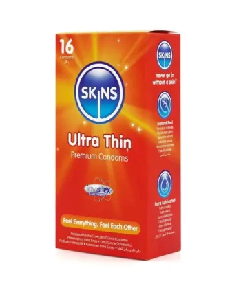 Skins Ultra Thin Condoms 16 Pack