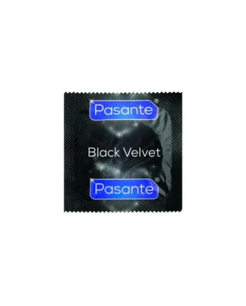 Pasante Black Fantasy Condoms (Large)