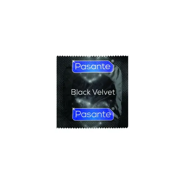 Pasante Black Fantasy Condoms (Large)