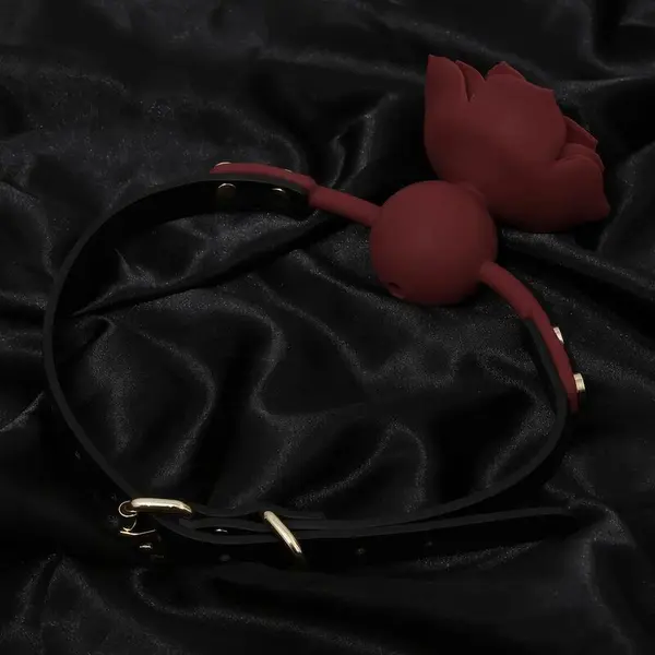 Rose-Shaped Ball Gag