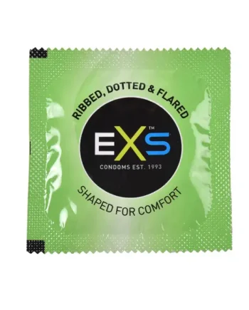 EXS Extreme Ribbed and Dotted Condoms