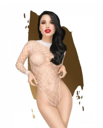 Penthouse – Scandalous Teddy – White
