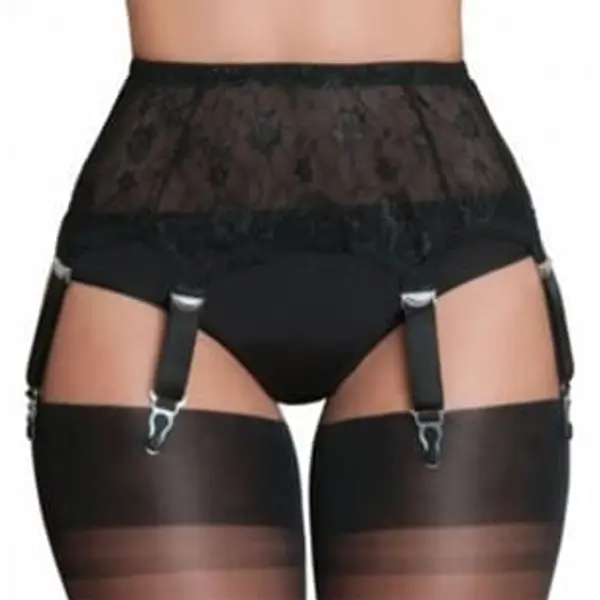 Lace Suspender Belt