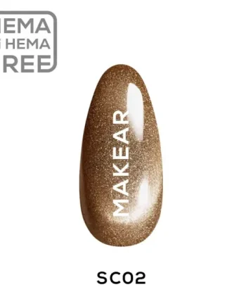Makear Gel Polish SC02 Brown Cat Eye