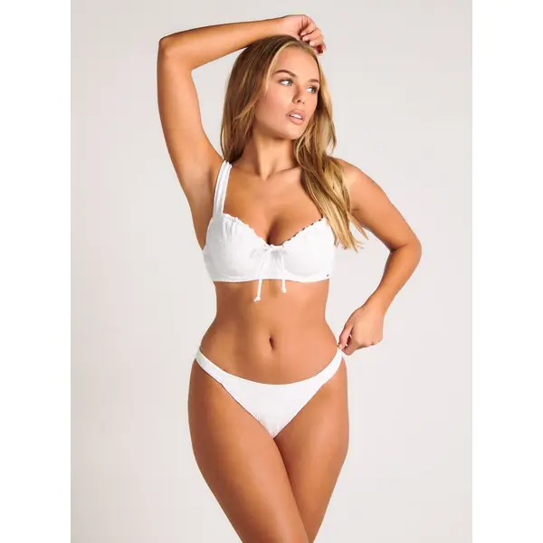Amalfi crinkle brazilian bikini bottoms