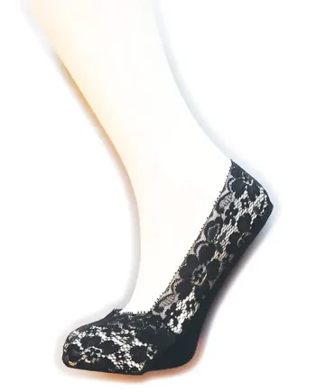 Silky Lace Footlet 2PP