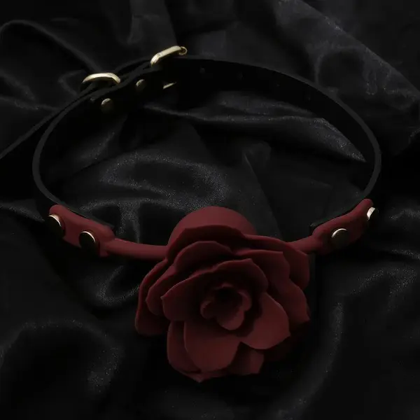 Rose-Shaped Ball Gag
