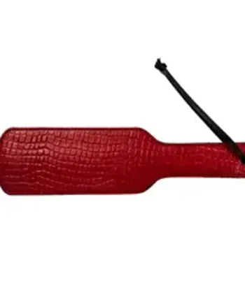 Rouge Garments Leather Croc Print Paddle