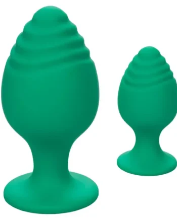 Cheeky Butt Plug Duo Green