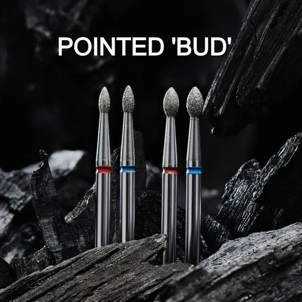 Staleks Diamond Nail Drill Bit POINTED BUD BLUE