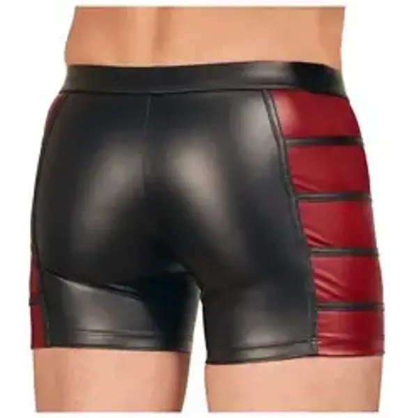 NEK Matte Look Pants In Black and Red