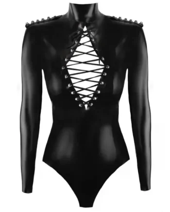 Latex Mercury Domina playsuit
