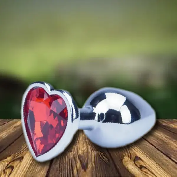 Metal Heart Shaped Butt Plug