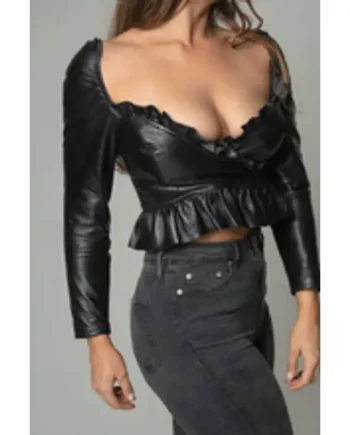 Sweetheart Leather Top