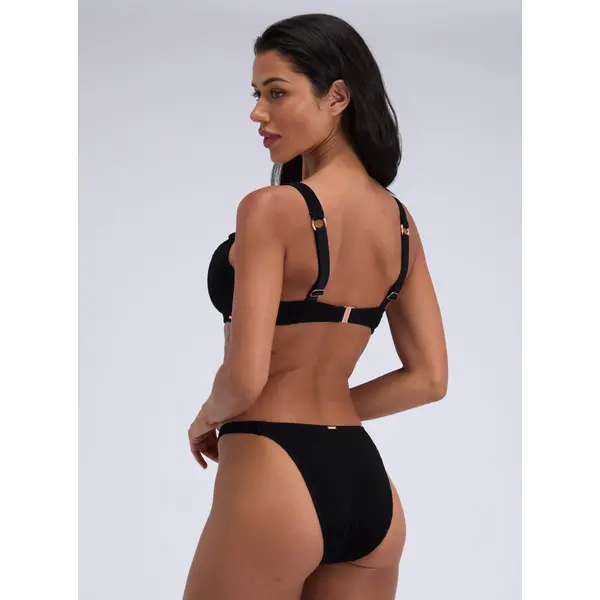 Amalfi crinkle brazilian bikini bottoms