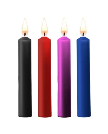 Teasing Wax Candles 4 Pack Small