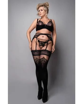 Ballerina 600 Black Hold Ups Plus