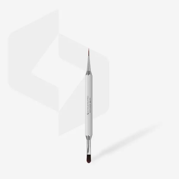 Staleks EXCLUSIVE 06/11 Double-sided brush gel 11mm /liner 12mm