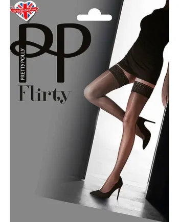 Pretty Polly Flirty Lace Top Hold Ups