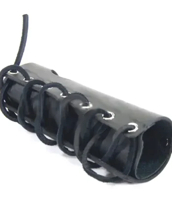 Leather Penis Cover and Chastity Sleeve