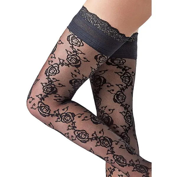 Oroblu Flower Camellia Hold Ups