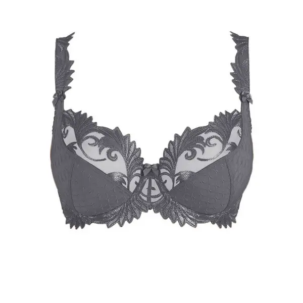 Empreinte Thalia Gris Underwired Microfibre Low Necked Bra