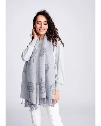 Pia Rossini Larissa Grey Scarf