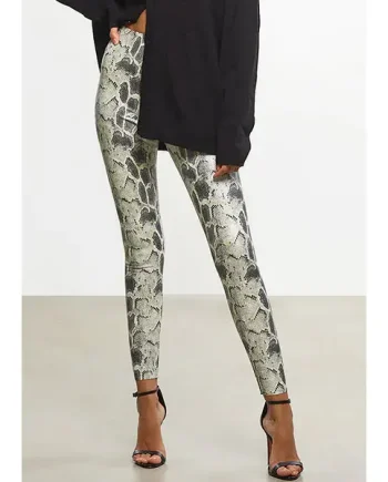 Commando Faux Leather Python Leggings