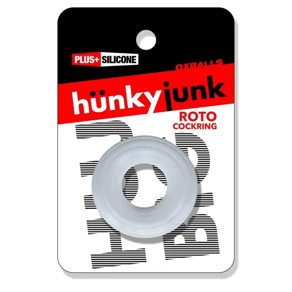 ROTO grooved gripper-ribbed cock ring