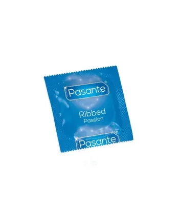 Pasante Ribbed Condoms