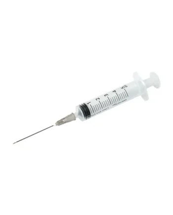 Terumo 5ml Syringe with Needle 22g x 1 1/2" 0.7x38mm